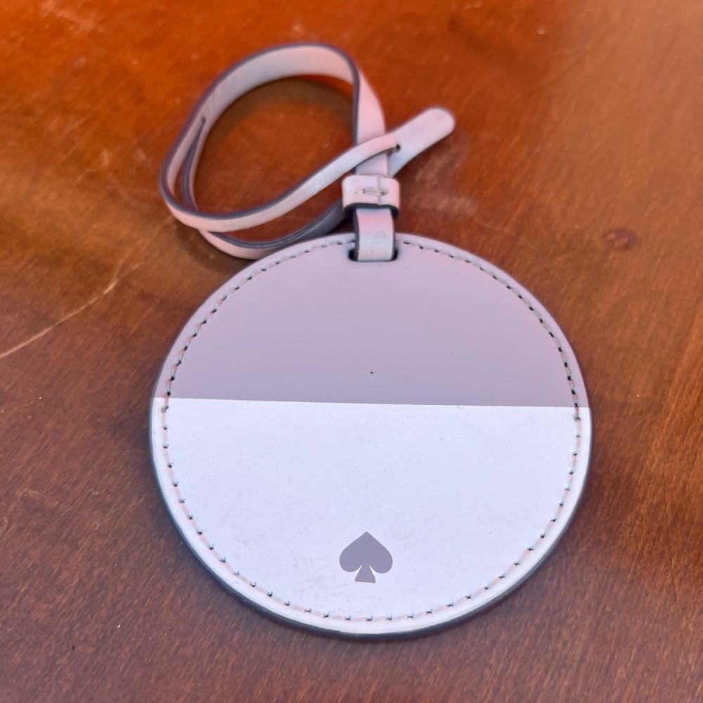 Kate Spade Leather Keychain
